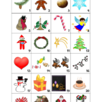 Printable Advent Calendars – My Calendar Land Inside Free Printable For Advent Calendars