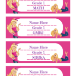 Printable Barbie Discount With Regard To Free Printable Barbie Labels