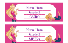 Printable Barbie Discount with regard to Free Printable Barbie Labels