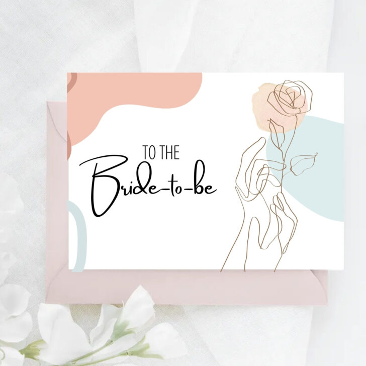 Free Printable Wedding Shower Cards