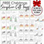 Printable Christmas Gift Tags With Scripture Throughout Printable Christmas Present Labels