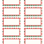 Printable Christmas Mailing Labels   Printable Party Favors Regarding Free Printable Avery Christmas Labels