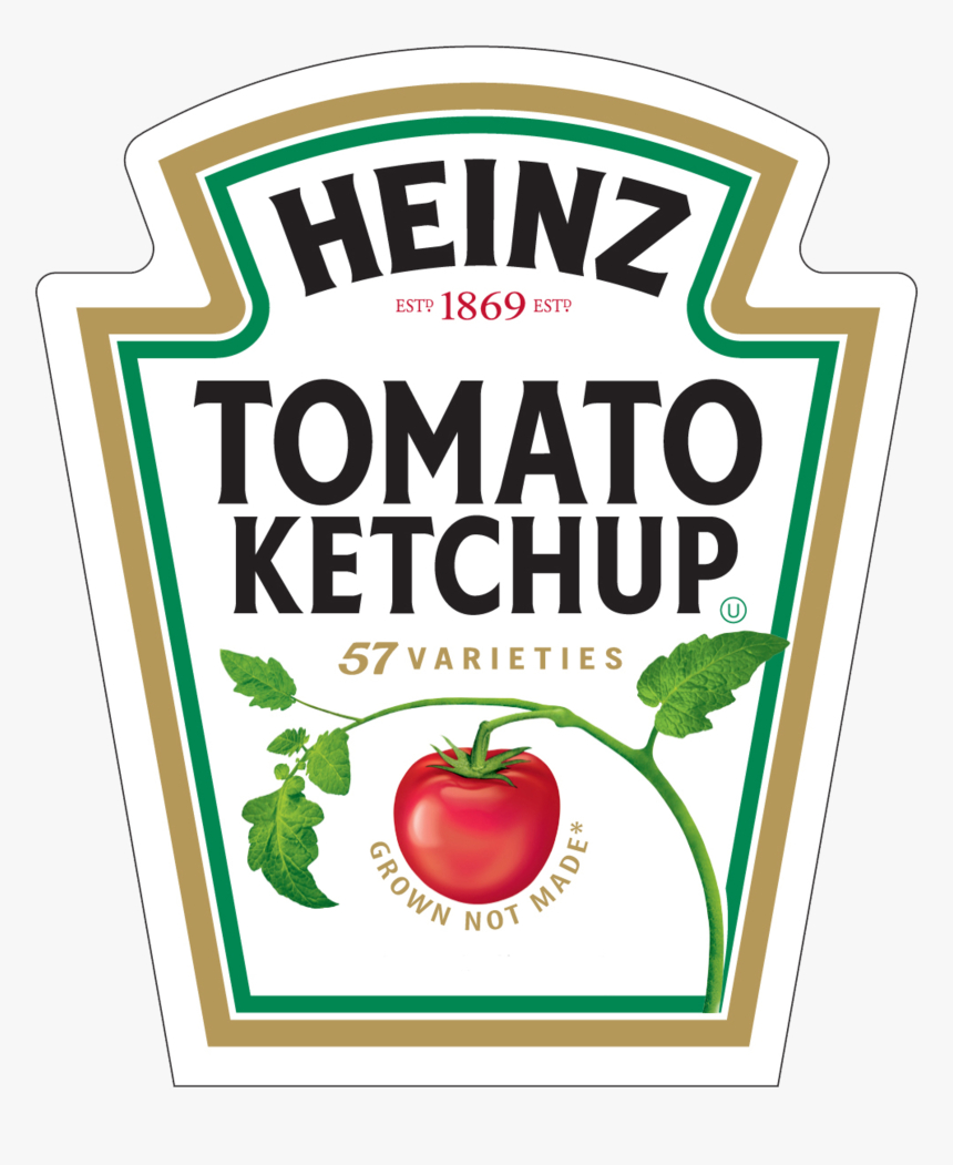 Printable Heinz Ketchup Label , Png Download - Heinz Tomato regarding Heinz Ketchup Label Printable