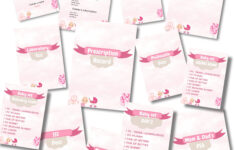 Printable | Hospital Label Templates | New Mommy Hospital Bag inside Printable Label For Baby Hospital Bag