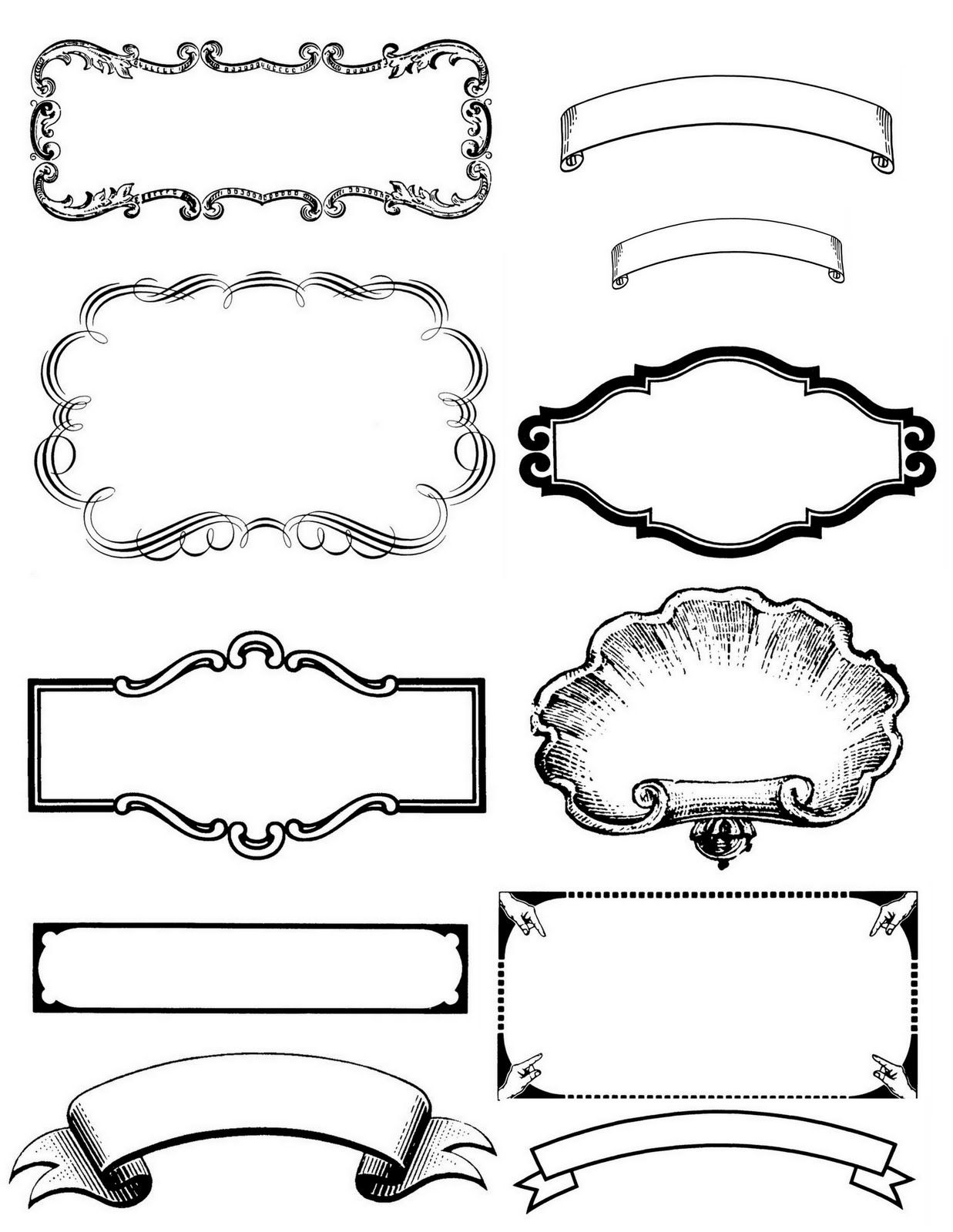 Printable Label Stickers For Bottles Editable Free Printable Blank pertaining to Free Printable Label Borders