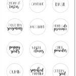 Printable Label Stickers For Bottles Editable Free Printable Blank With Free Black And White Labels Templates Printable