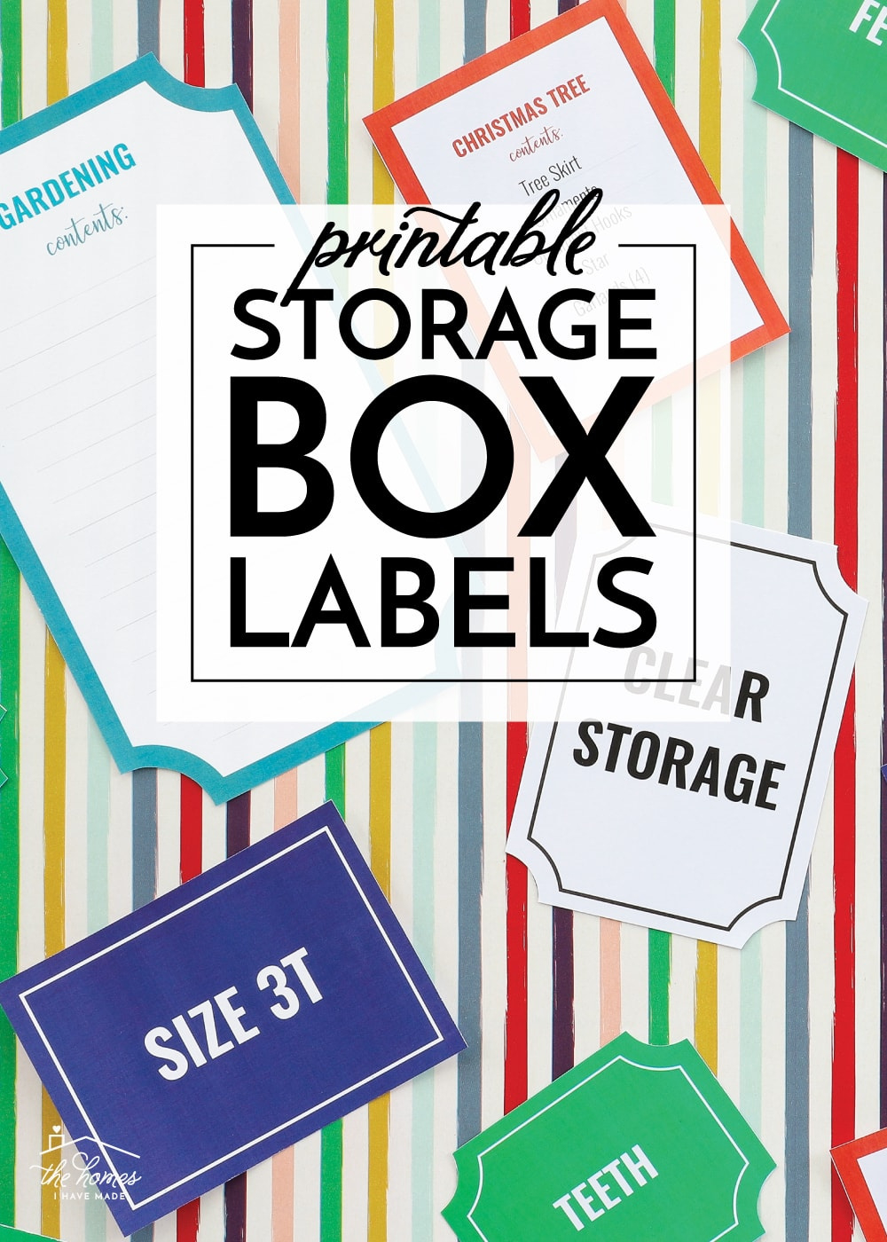 Printable Labels In Every Size! - The Homes I Have Made for Free Printable Labels For Storage Bins