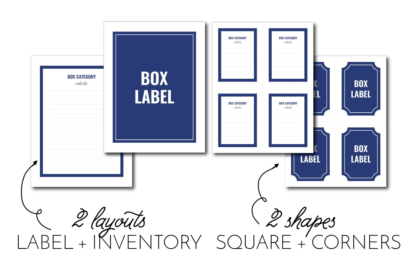 Printable Labels In Every Size! - The Homes I Have Made in Printable Label For Box