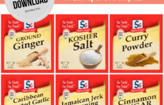 Printable Mccormick Spice Labels Off 55% - Www.sows.au throughout Template Free Printable Mccormick Spice Labels