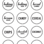 Printable Pantry Labels | Vivint For Printable Label Sheets For Pantry