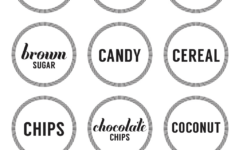 Printable Pantry Labels | Vivint for Printable Label Sheets For Pantry