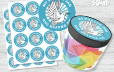 Printable Prayer Jar Labels Children Kids Sunday School Church within Printable Prayer Jar Label