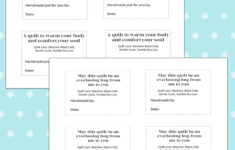 Printable Quilt Labels - Freemotionthe River in Quilt Label Templates Printable
