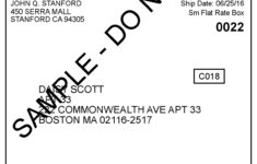 Printable Shipping Label - Printable Party Favors within Usps Printable Shipping Labels