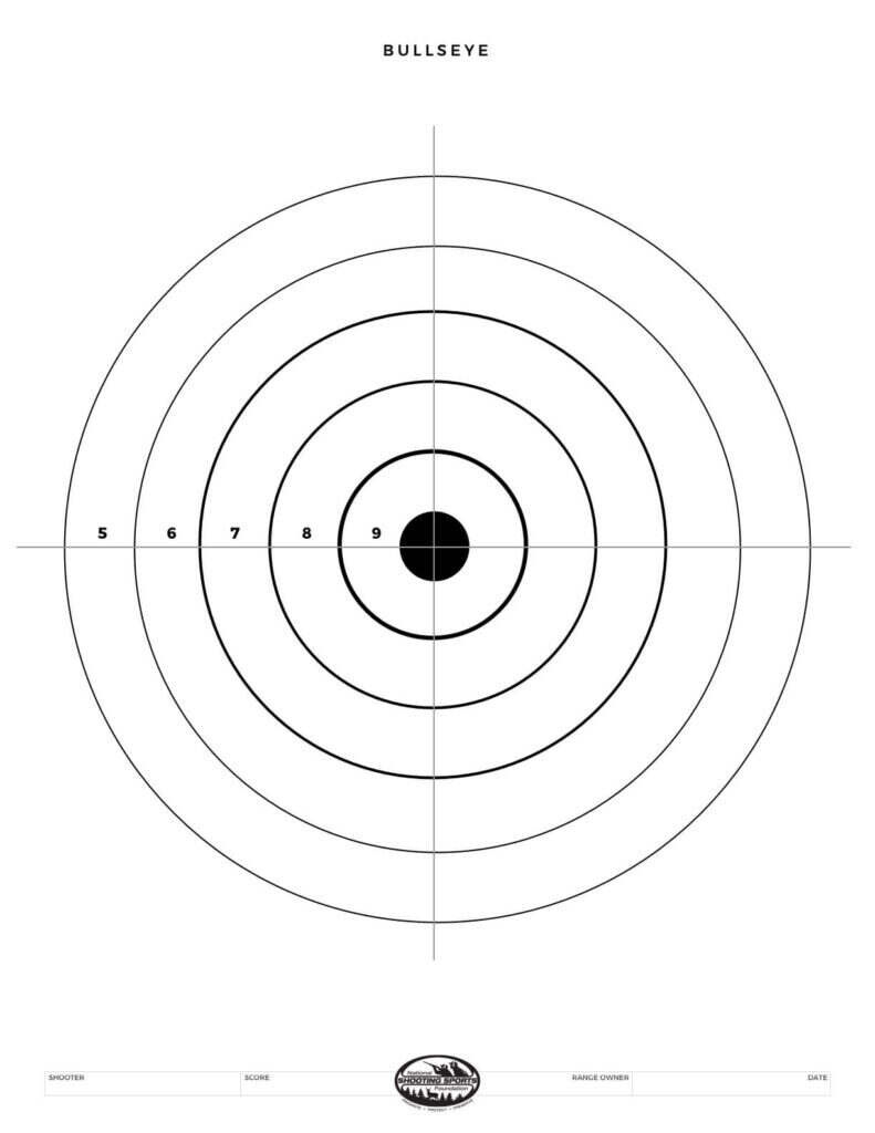 Printable Shooting Targets And Gun Targets • Nssf within Free Printable Targets For Shooting
