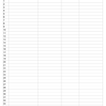 Printable Sign In Worksheets And Forms For Excel, Word And Pdf With Regard To Free Printable Sign In Sheet Template