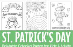 Printable St Patrick'S Day Coloring Pages (Free Pdf) intended for Free Printable St Patrick Day