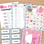 Printable Tea Party Games Regarding Free Printable Tea Party Games For Adults