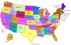 Printable Us Maps With States (Usa, United States, America) – Free inside Printable Us Map With States Labeled
