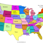 Printable Us Maps With States (Usa, United States, America) – Free Intended For Printable Map Of The Us States Labeled