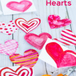 Printable Valentine Hearts & Envelopes   In My Own Style Inside Free Printable Valentine Craft Printable
