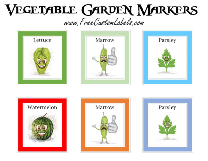 Free Printable Garden Labels