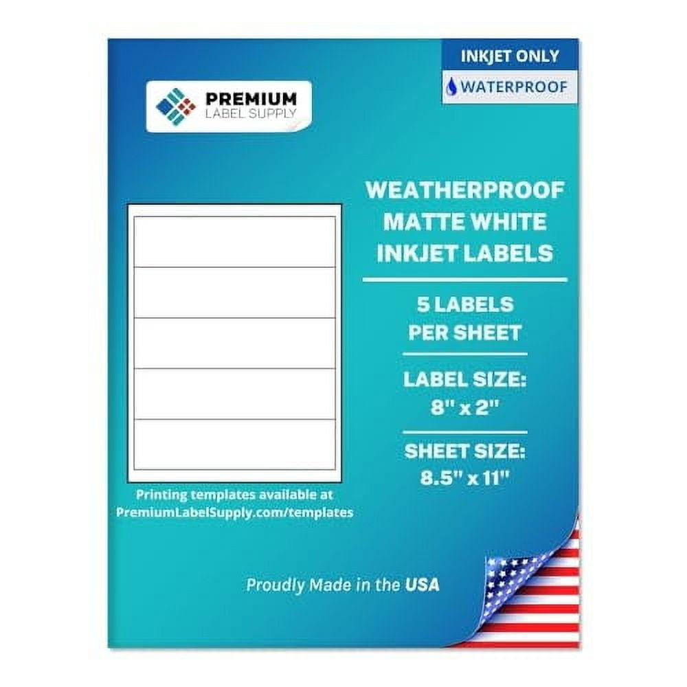 Printable Waterproof Water Bottle Labels regarding Waterproof Printable Label