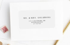 Printable Wedding Invitation Address Labels Monogram Wedding intended for Printable Address Labels For Wedding Invitations