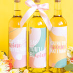 Printable Wine Labels // Easy Galentine'S Day Gifts | Club Crafted With Regard To Printable Custom Wine Labels