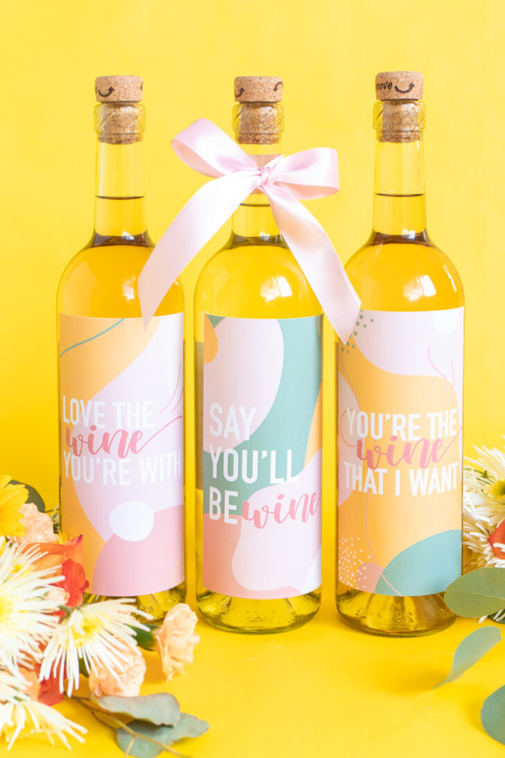 Printable Custom Wine Labels