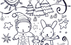 Printable Winter Coloring Pages - Marcia Beckett pertaining to Free Printable Winter Color Sheets