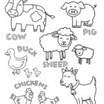Printables   Free Coloring Pages & Learning Worksheets | Hp With Free Printable Colouring Pages Of Farm Animals