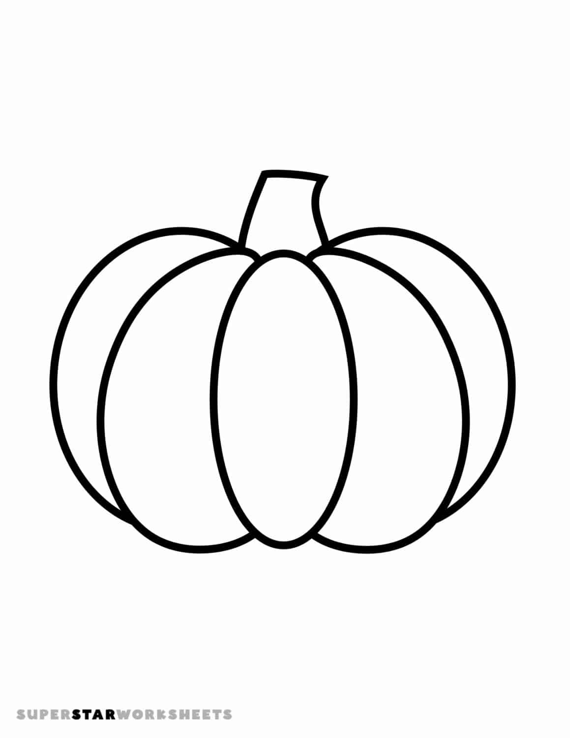 Pumpkin Coloring Pages (Free Printables) - Superstar Worksheets within Free Printable Pumpkins Coloring Pages