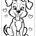 Puppy Coloring Pages (25+ Free Printable Pdf) Intended For Free Printable Coloring Pages Puppy