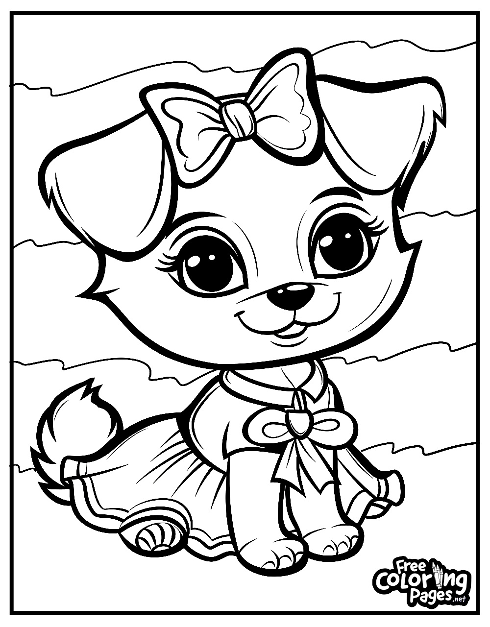 Puppy Coloring Pages - Free Coloring Pages throughout Free Printable Coloring Pages Puppy