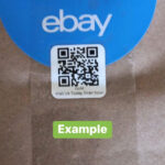 Qty 1000] Custom Printed Qr Code Labels  1 Inch Square Durable Pertaining To Qr Code And Printable Label Ebay