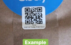 Qty 1000] Custom Printed Qr Code Labels -1 Inch Square-Durable pertaining to Qr Code and Printable Label Ebay