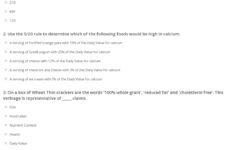 Quiz &amp; Worksheet - Components Of Food Labels | Study intended for Free Printable Sample Food Label Quiz