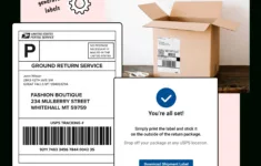 Qvc Return Labels To Print Free Printable Address Label Templates within Qvc Return Label Printable
