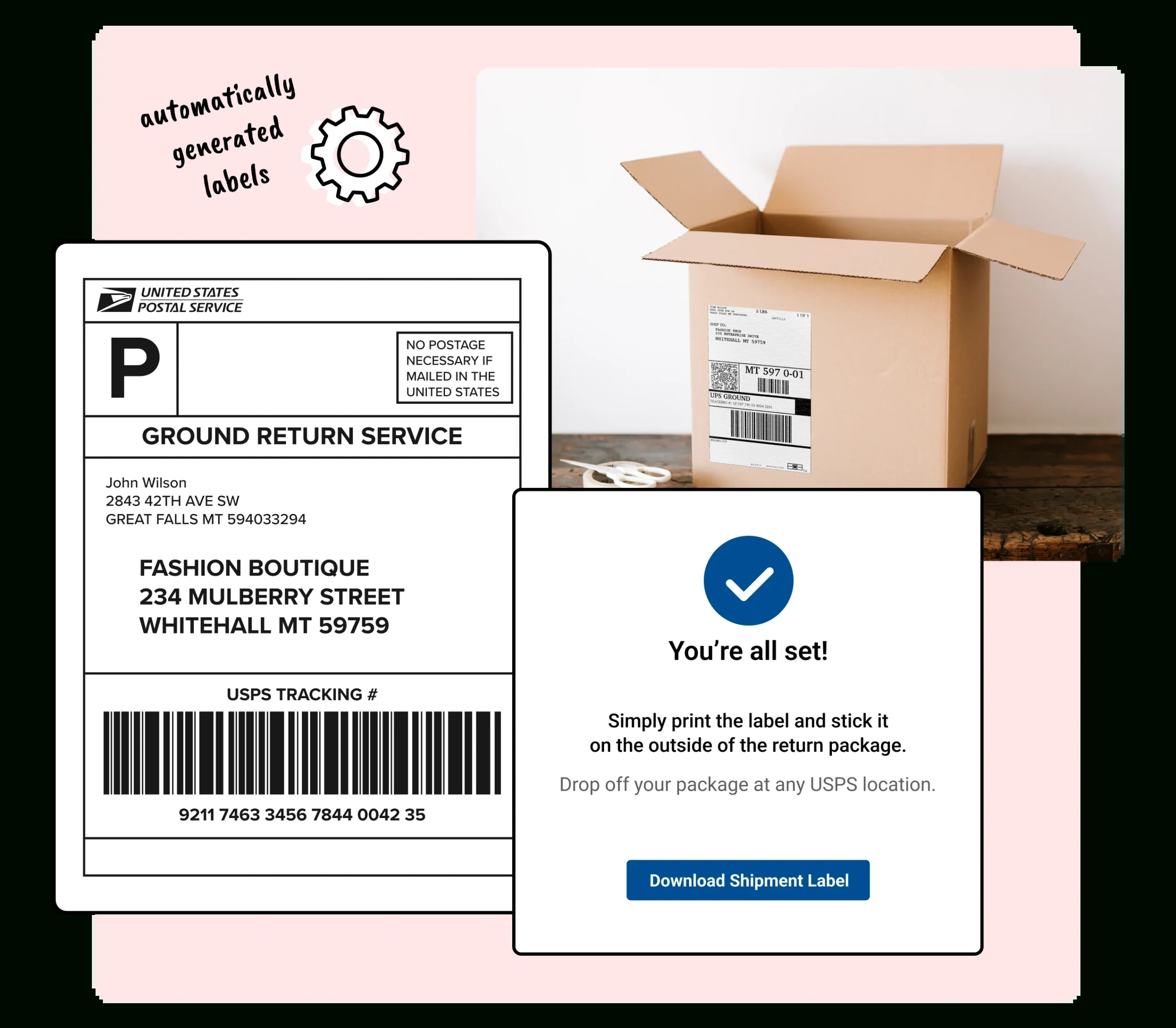 Qvc Return Labels To Print Free Printable Address Label Templates within Qvc Return Label Printable