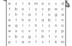 Rainforest-Themed Free Printable Word Search - Precision Printables regarding Free Printable Word Searches For 1St Graders