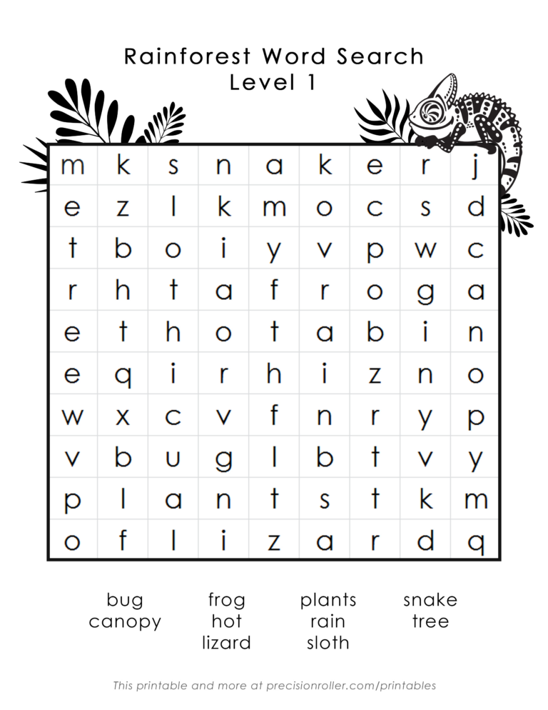 Free Printable Word Searches For 1st Graders | Printable Labels
