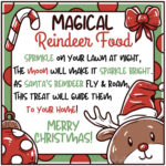 Reindeer Food Recipe & Poem Printable | Lamberts Lately Regarding Free Printable Reindeer Food Label