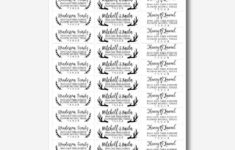 Return Address Label Printable inside Free Printable Return Address Labels