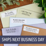 Return Address Labels   Etsy With Lands End Return Address Label Printable