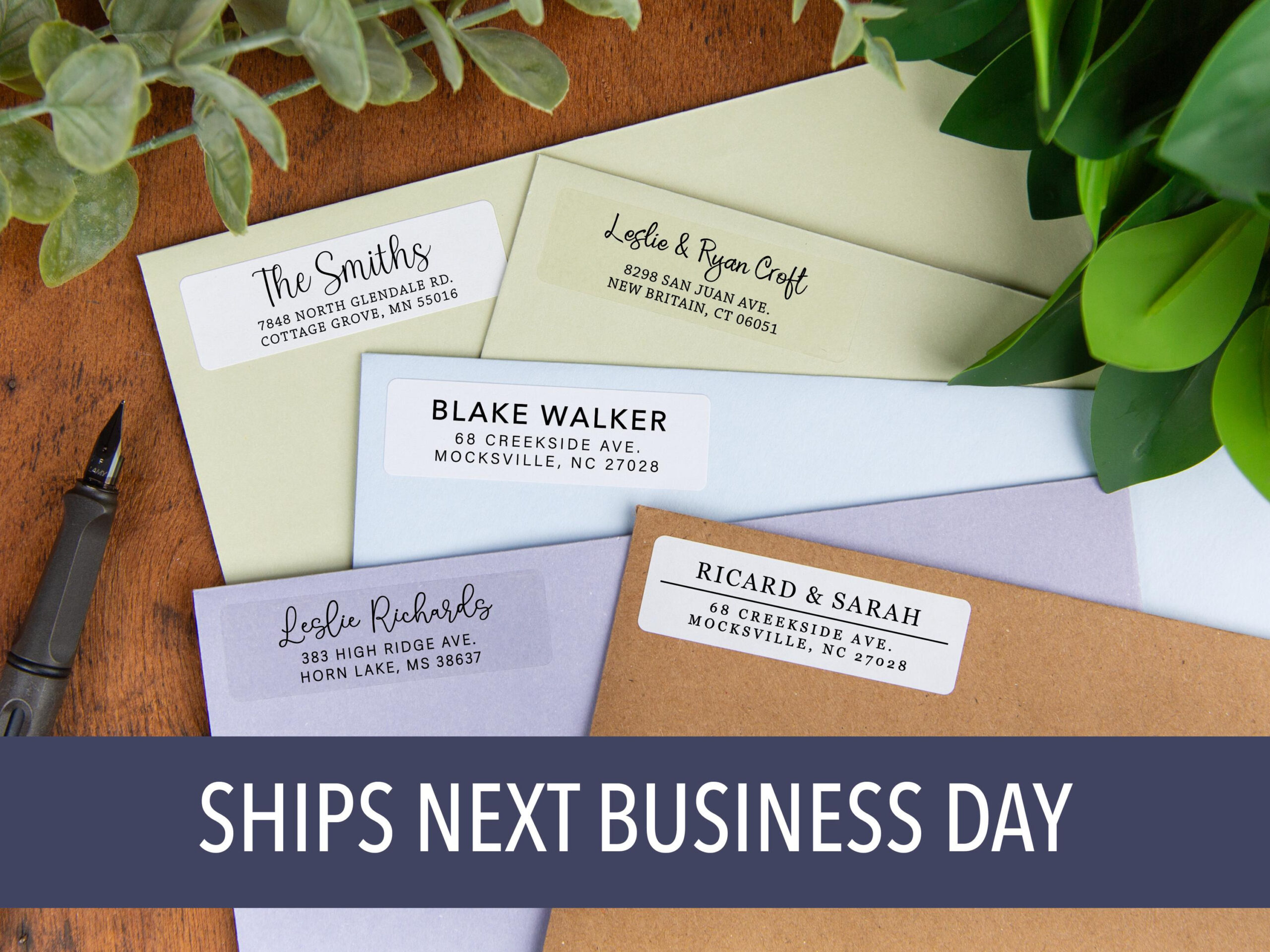 Return Address Labels - Etsy with Lands End Return Address Label Printable