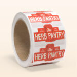 Roll Labels | Custom Product Label Printing | Nextdayflyers In Printable Label Rolls