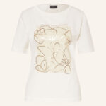 S.oliver Black Label T Shirt In Ecru Throughout Printable Return Label Woman Within
