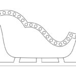 Santa Sleigh Coloring Pages & Templates | Printabulls Throughout Free Printable Santa Sleigh Templates