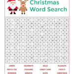 Santa'S Christmas Word Search Activity Page   Mama Likes This Regarding Free Printable Word Searches For Christmas